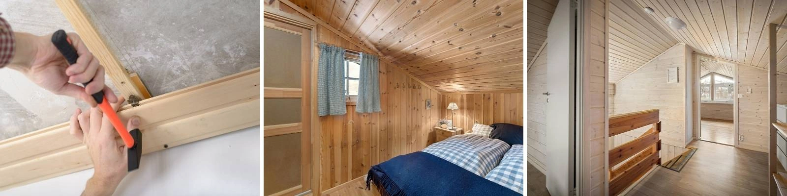 L Decke Wand