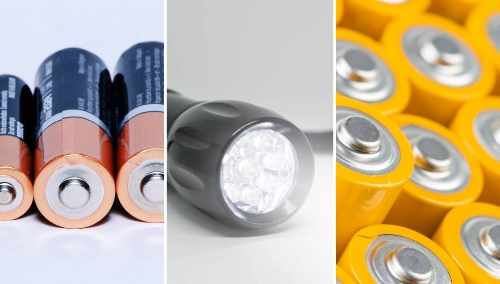 M Batterien Taschenlampen